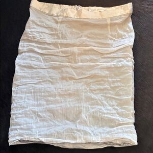 White Yigal Azrouel  fully lined pencil skirt